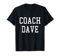 Coach Dave Custom Football Soccer T-Shirt - Custom Art Print for Adults - T-Shirt, Sweatshirt, Hoodie