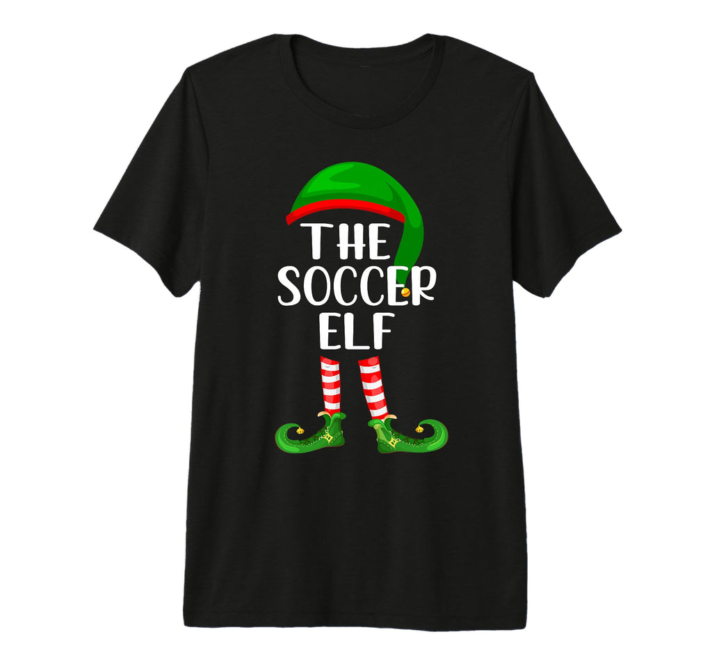 Matching Family Group Soccer Elf Tri T-Shirt - Graphic Print for Adults - T-Shirt, Sweatshirt, Hoodie