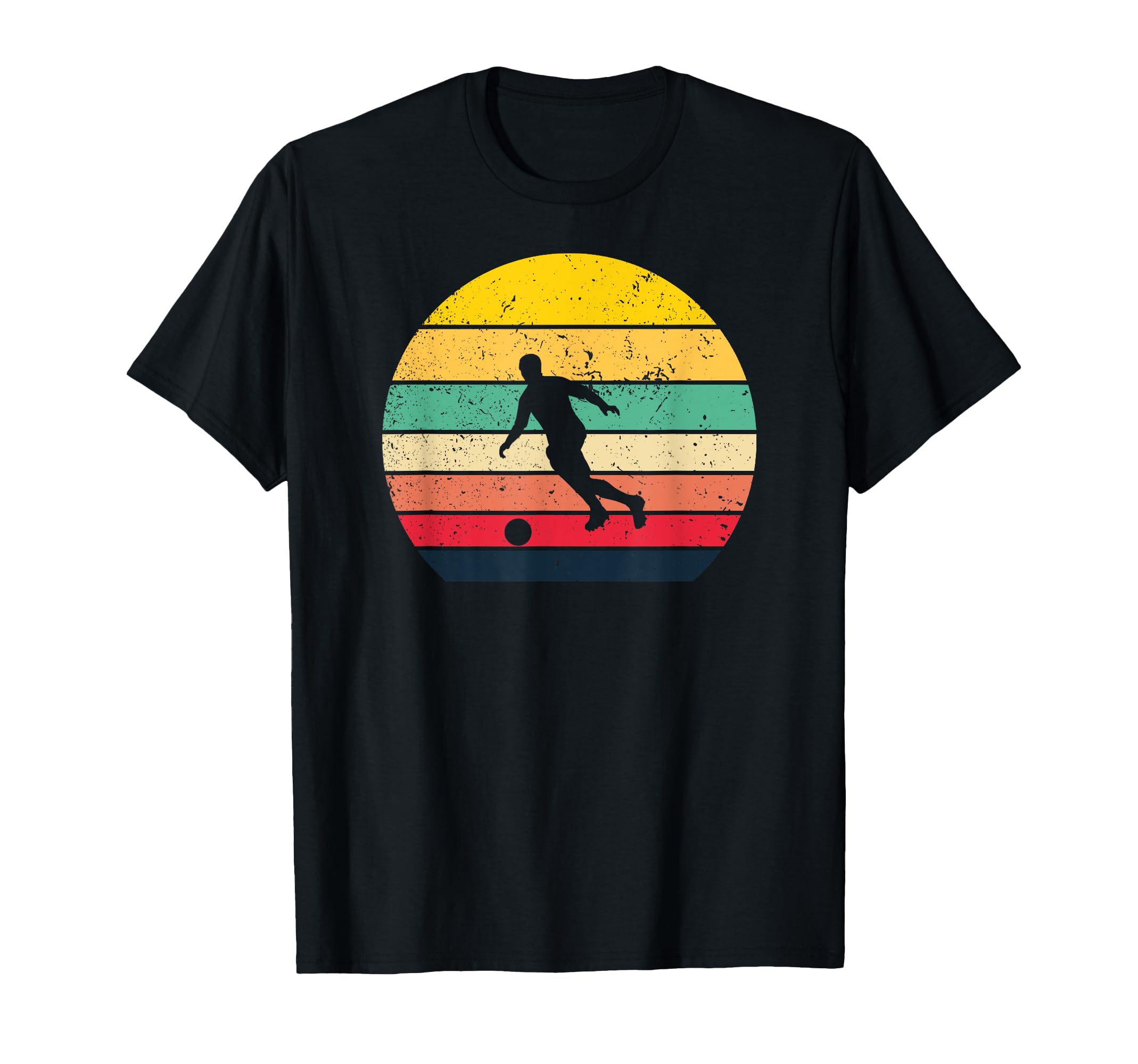 Sunset Football Soccer T-Shirt - Novelty Apparel Men Women - T-Shirt, Sweatshirt, Hoodie