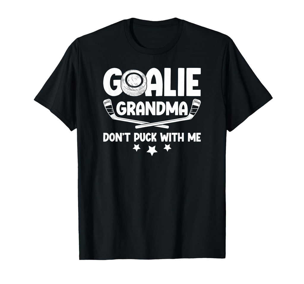 Hockey Goalie Grandma Funny Ice T-Shirt - Custom Art Print for Adults - T-Shirt, Sweatshirt, Hoodie