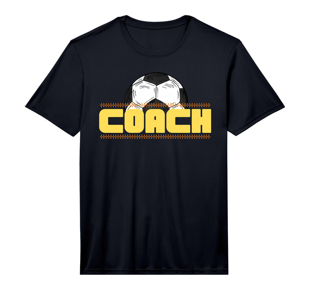 Mens Soccer Coach Performance T-Shirt - Casual Everyday Wear Men Women - T-Shirt, Sweatshirt, Hoodie