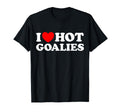 Goalie Heart Funny Hockey Soccer T-Shirt - Casual Everyday Wear Men Women - T-Shirt, Sweatshirt, Hoodie
