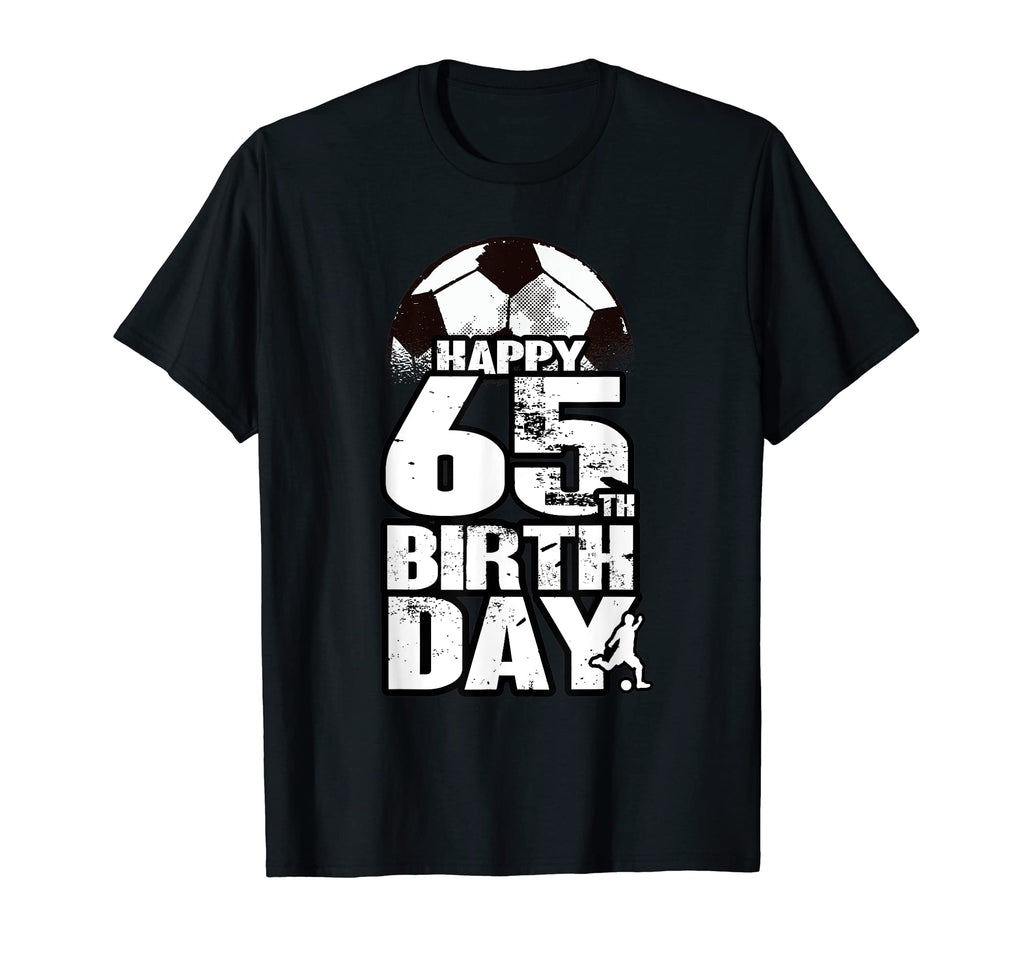 65 Years Old Soccer 65Th Birthday T-Shirt - Custom Art Print for Adults - T-Shirt, Sweatshirt, Hoodie