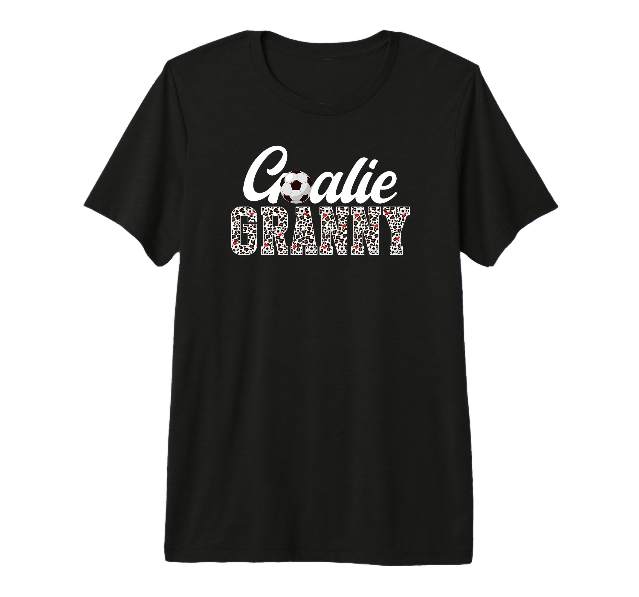Soccer Goalie Granny Leopard Soccer T-Shirt - Novelty Apparel Men Women - T-Shirt, Sweatshirt, Hoodie