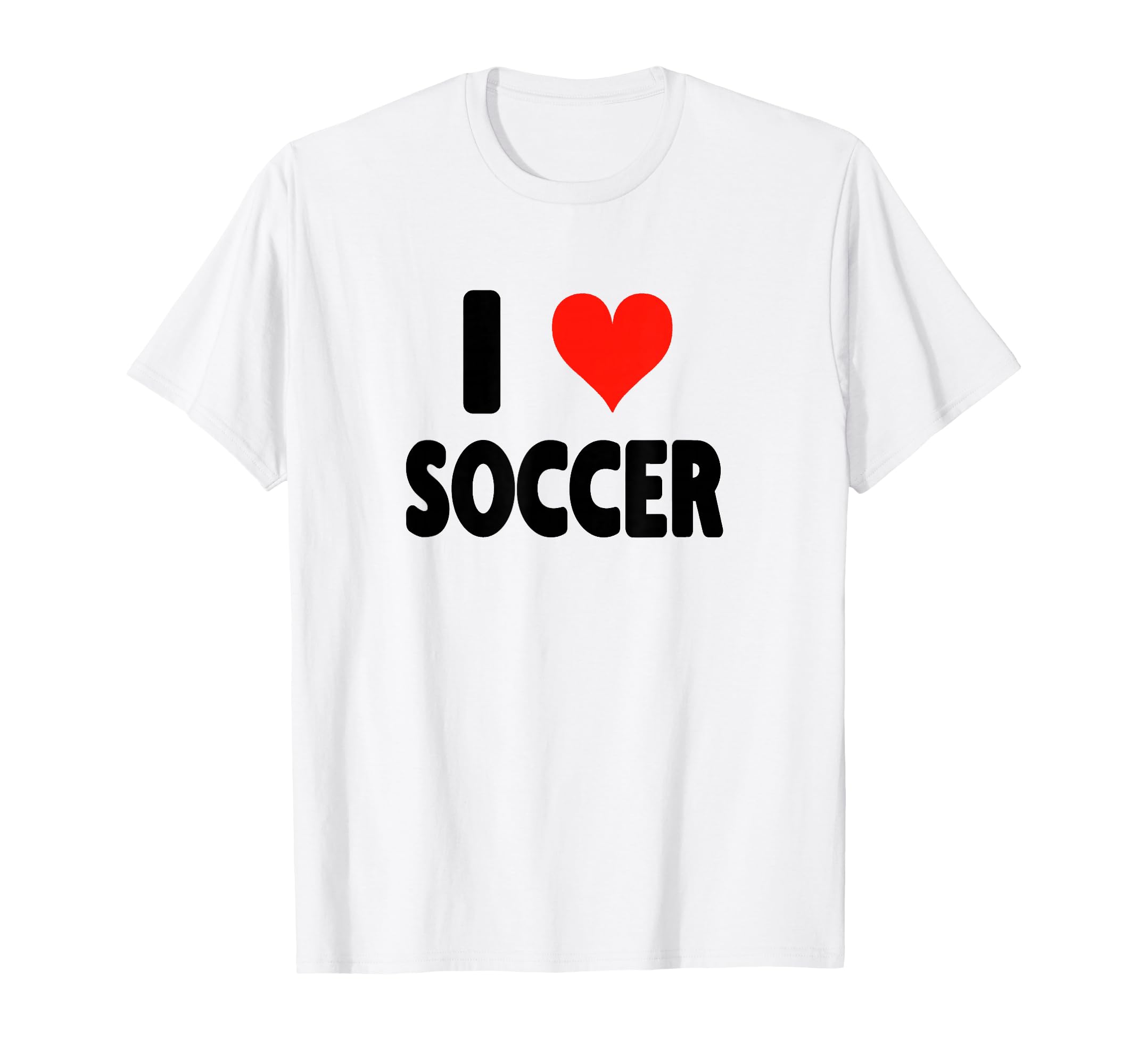 I Love Soccer Heart Soccer Futbol Field T-Shirt - Trendy Graphic Unisex - T-Shirt, Sweatshirt, Hoodie