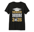 Senior Mom Class 2026 Graduate Soccer T-Shirt - Graphic Print for Adults - T-Shirt, Sweatshirt, Hoodie