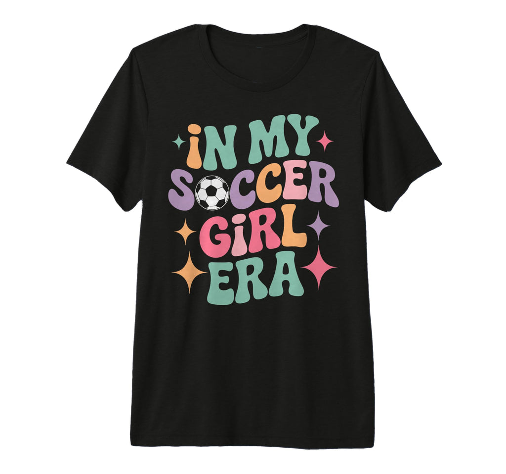My Soccer Era Groovy Football T-Shirt - Aesthetic Graphic for Adults - T-Shirt, Sweatshirt, Hoodie