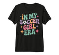My Soccer Era Groovy Football T-Shirt - Aesthetic Graphic for Adults - T-Shirt, Sweatshirt, Hoodie
