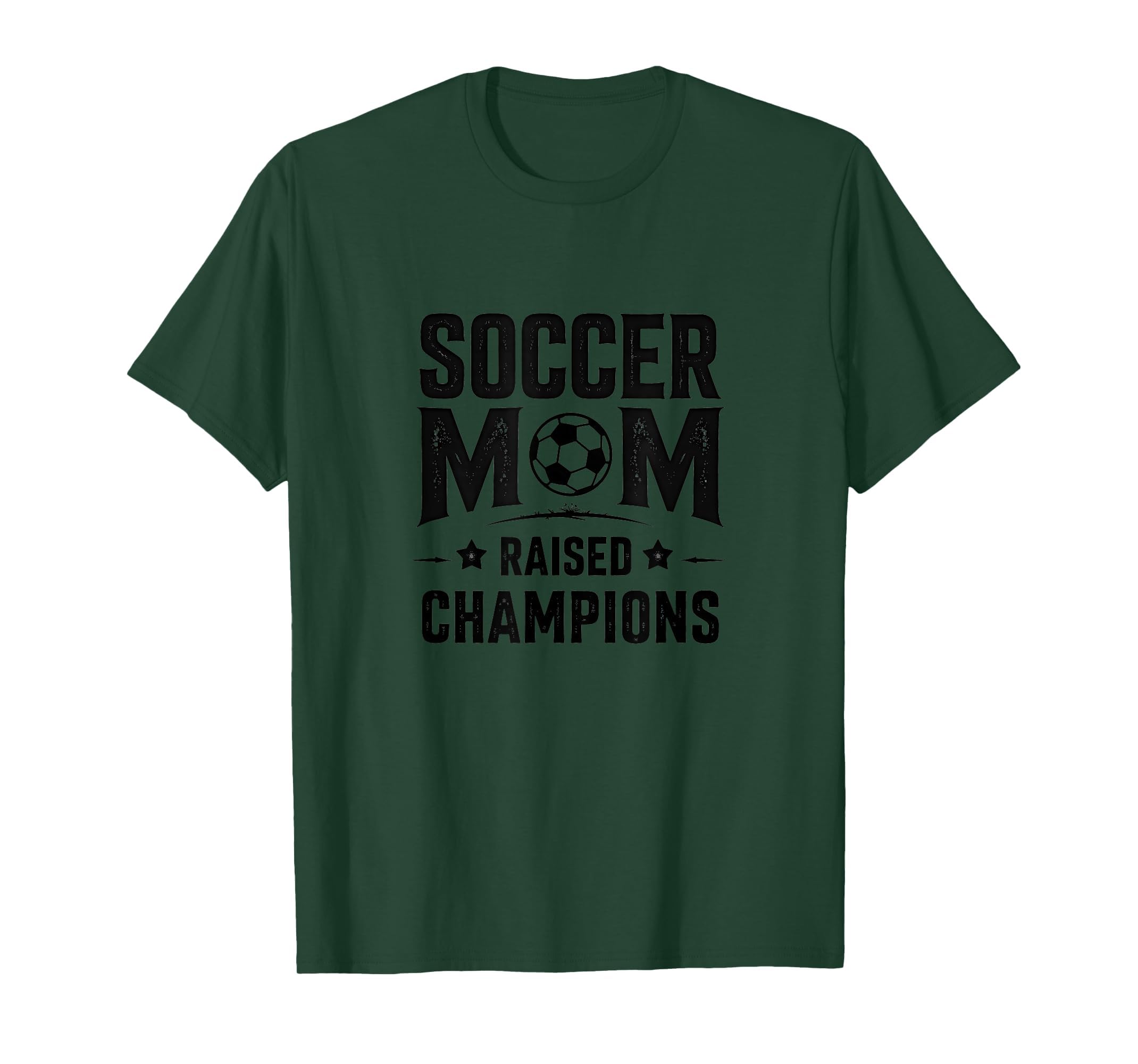 Soccer Mom Raised Champions T-Shirt - Graphic Print Unisex - T-Shirt, Sweatshirt, Hoodie