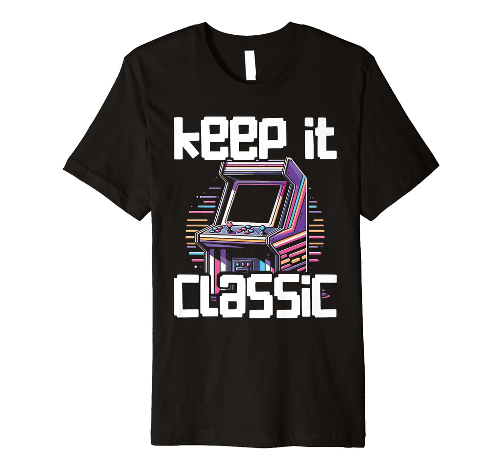 80S Arcade Nostalgia Pixel Art Video T-Shirt - Trendy Graphic for Adults - T-Shirt, Sweatshirt, Hoodie