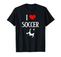 I Love Soccer I Heart Soccer Funny T-Shirt - Fun Novelty Design Unisex - T-Shirt, Sweatshirt, Hoodie