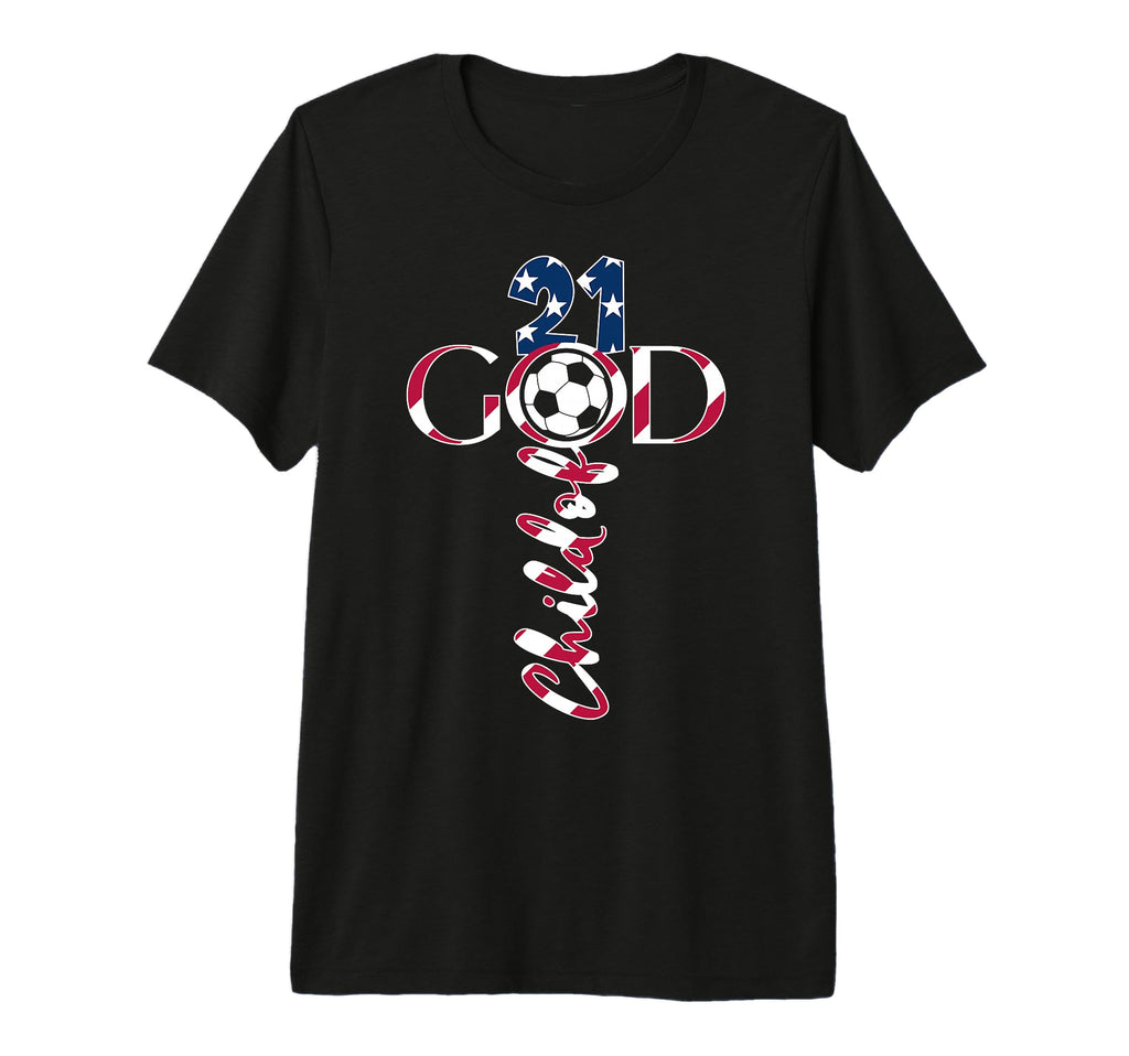 Jesus 21 Years Child God Soccer 21St T-Shirt - Trendy Graphic Men Women - T-Shirt, Sweatshirt, Hoodie