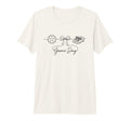 Game Day Soccer Mom Ball Bow Cleats T-Shirt - Minimalist Print Unisex - T-Shirt, Sweatshirt, Hoodie