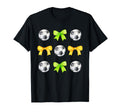 Soccer Balls Bows Womens Soccer Player T-Shirt - Streetwear Style Unisex - T-Shirt, Sweatshirt, Hoodie