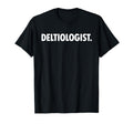 Deltiologist Postcard Collector T-Shirt - Fun Novelty Design for Adults - T-Shirt, Sweatshirt, Hoodie