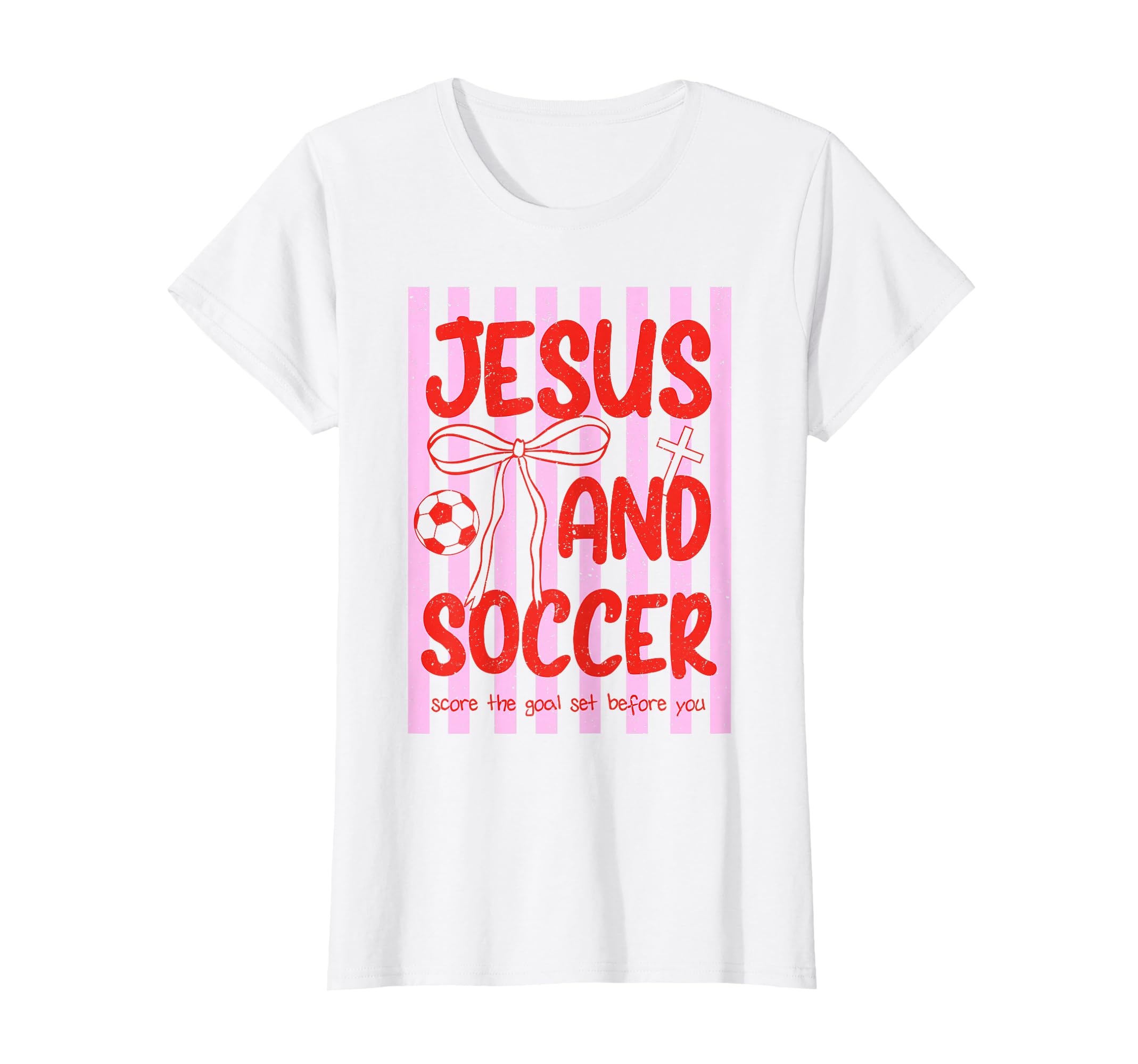 Jesus And Soccer Christian Faith T-Shirt - Streetwear Style Men Women - T-Shirt, Sweatshirt, Hoodie