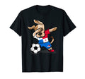 Dabbing Dog Panama Soccer Jersey T-Shirt - Custom Art Print for Adults - T-Shirt, Sweatshirt, Hoodie