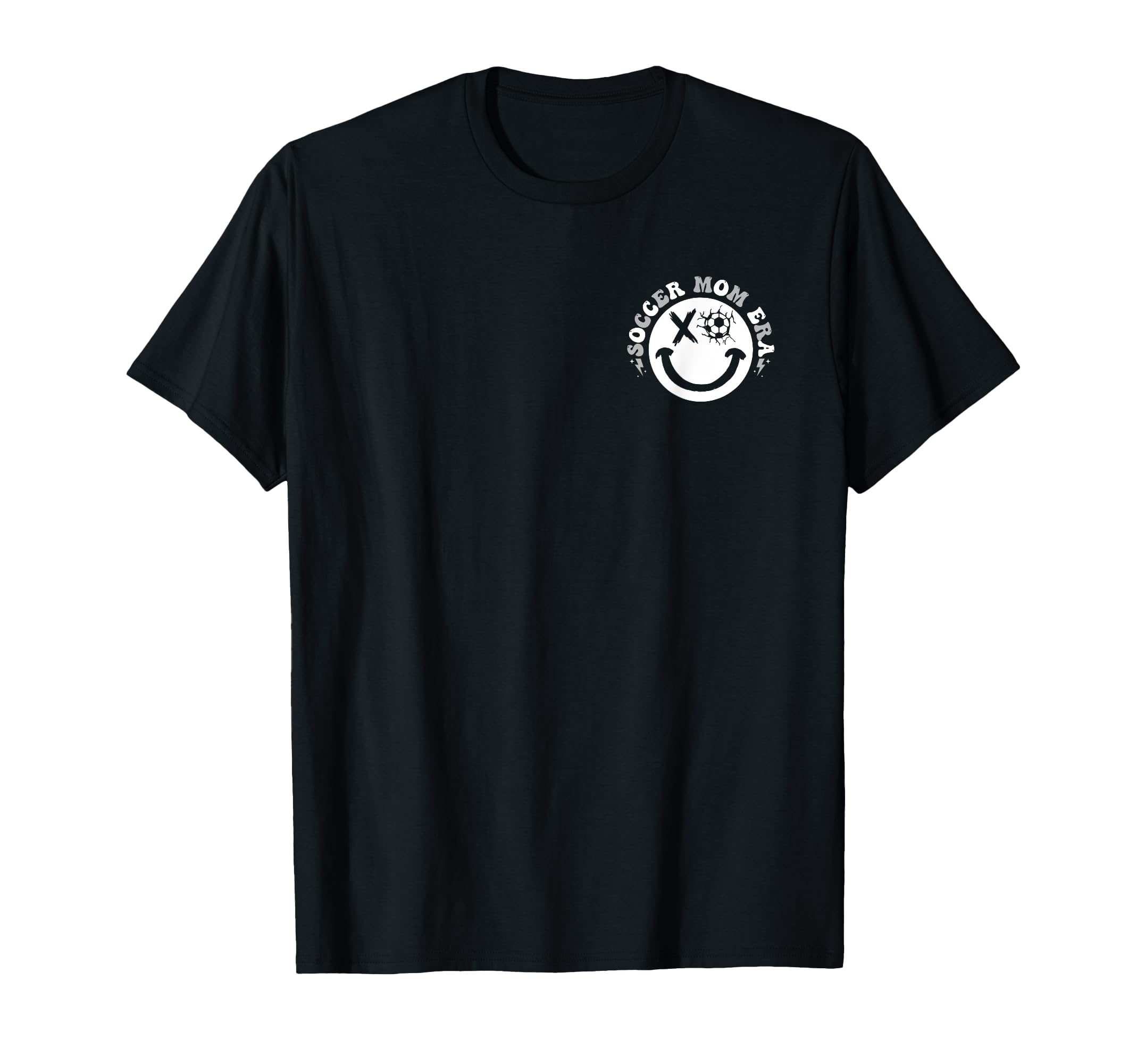 My Soccer Mom Era Groovy Funny 2 Sides T-Shirt - Unique Graphic Unisex - T-Shirt, Sweatshirt, Hoodie