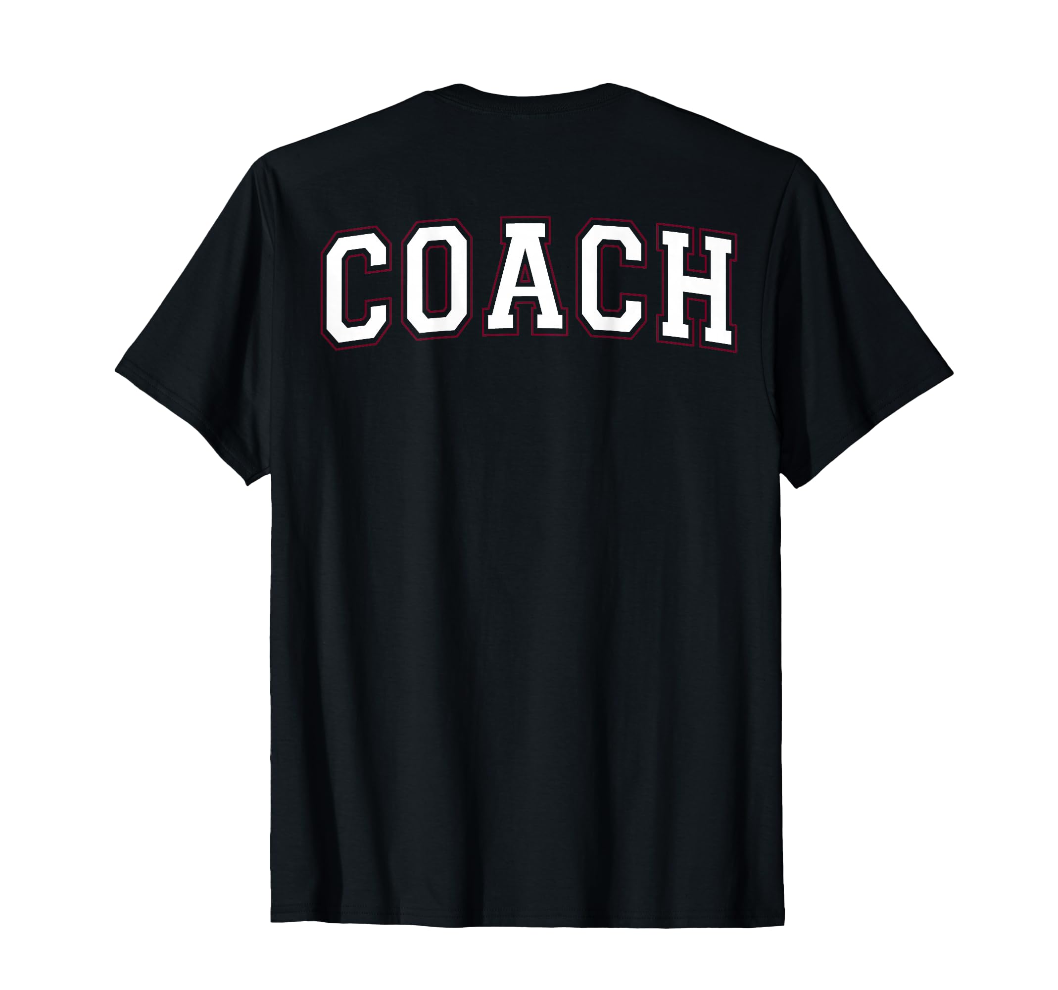 Coach Sports Trainer Varsity White T-Shirt - Aesthetic Graphic for Adults - T-Shirt, Sweatshirt, Hoodie