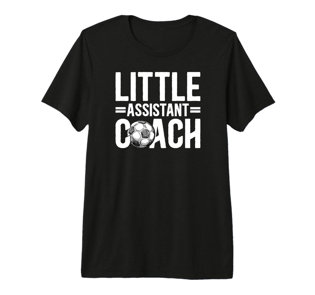 Little Assistant Coach Soccer Assistant T-Shirt - Trendy Graphic Men Women - T-Shirt, Sweatshirt, Hoodie