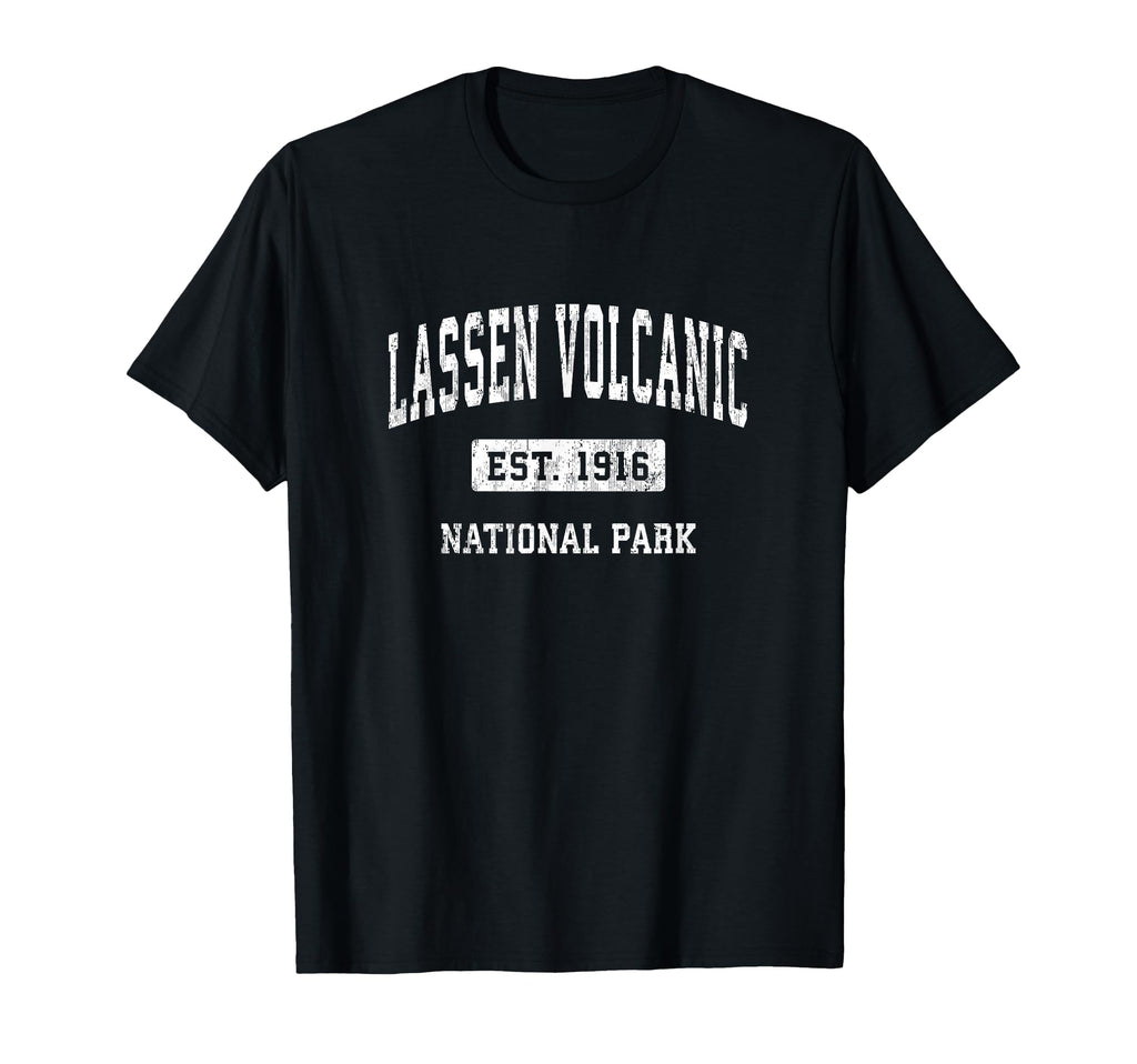 Lassen Volcanic National Park Sports T-Shirt - Fun Novelty Design Men Women - T-Shirt, Sweatshirt, Hoodie