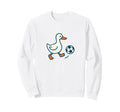 Minimalist Soccer Duck Football Sweatshirt - Novelty Apparel for Adults - T-Shirt, Sweatshirt, Hoodie