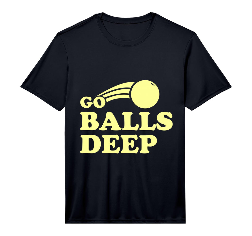 Mens Go Balls Deep Beer Pong Soccer T-Shirt - Trendy Graphic Men Women - T-Shirt, Sweatshirt, Hoodie
