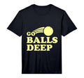 Mens Go Balls Deep Beer Pong Soccer T-Shirt - Trendy Graphic Men Women - T-Shirt, Sweatshirt, Hoodie