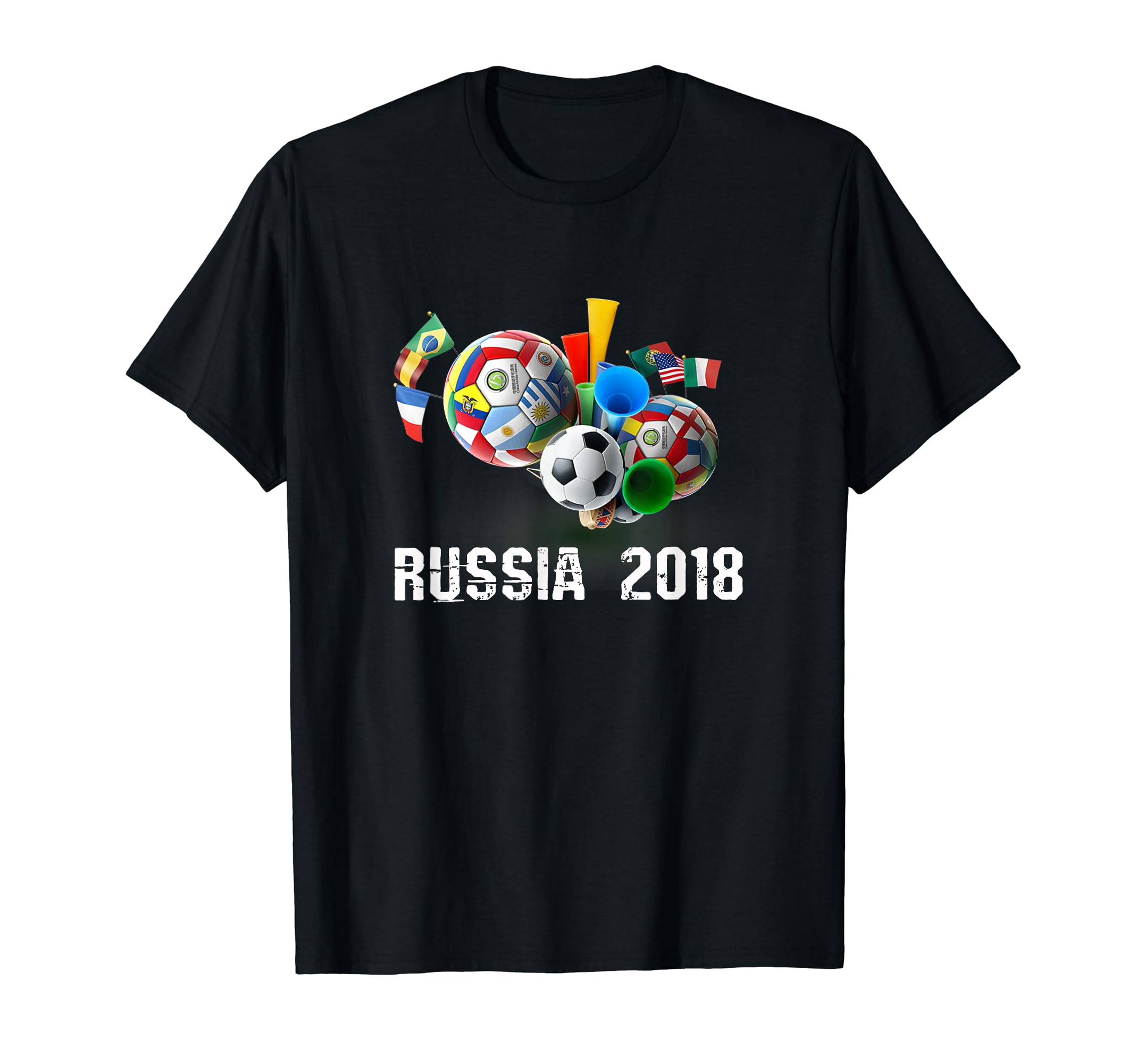 Russia Football 2018 World Soccer T-Shirt - Minimalist Print Men Women - T-Shirt, Sweatshirt, Hoodie