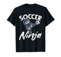 Ninja Soccer Player T-Shirt - Novelty Apparel Men Women - T-Shirt, Sweatshirt, Hoodie