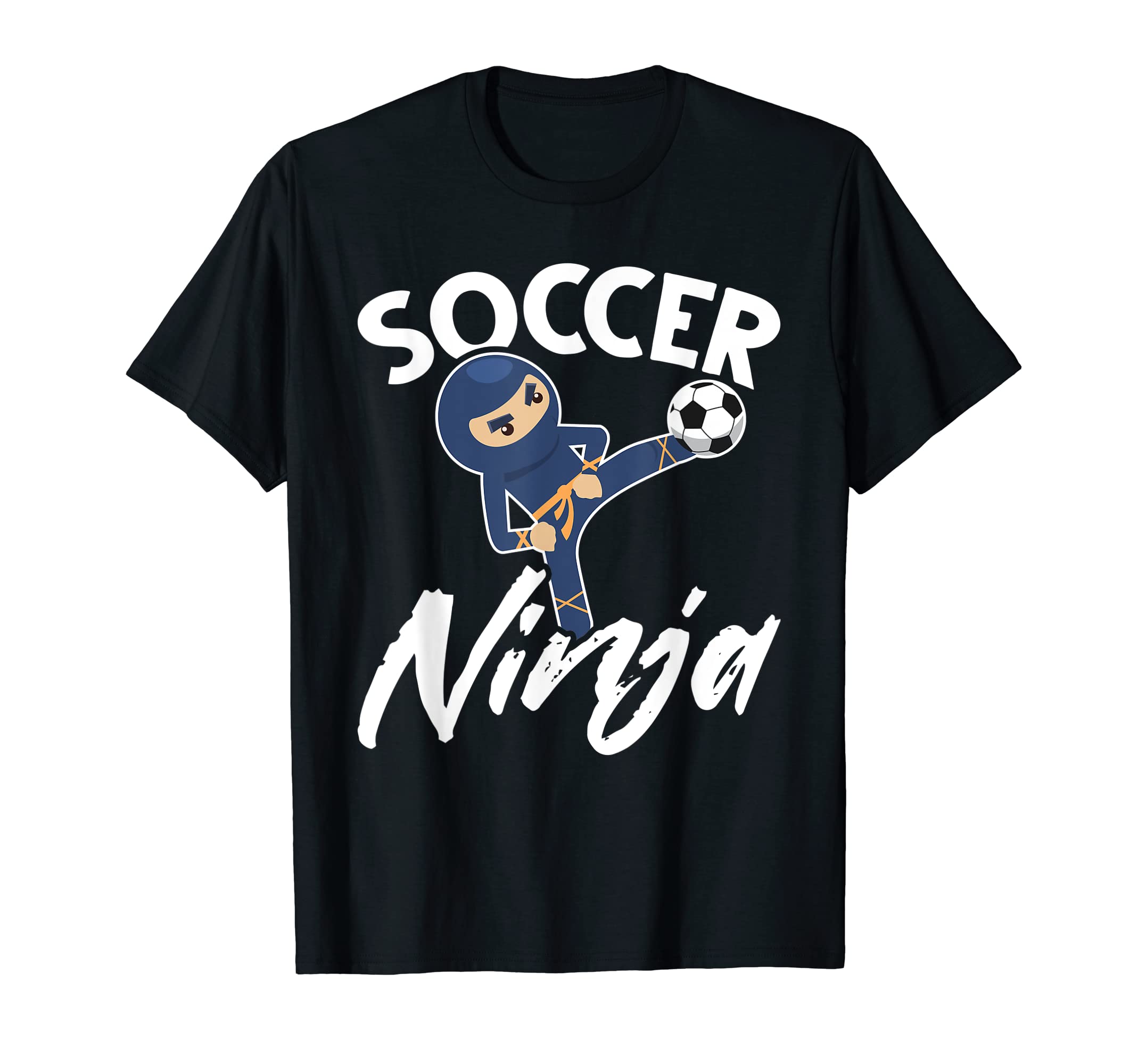 Ninja Soccer Player T-Shirt - Novelty Apparel Men Women - T-Shirt, Sweatshirt, Hoodie
