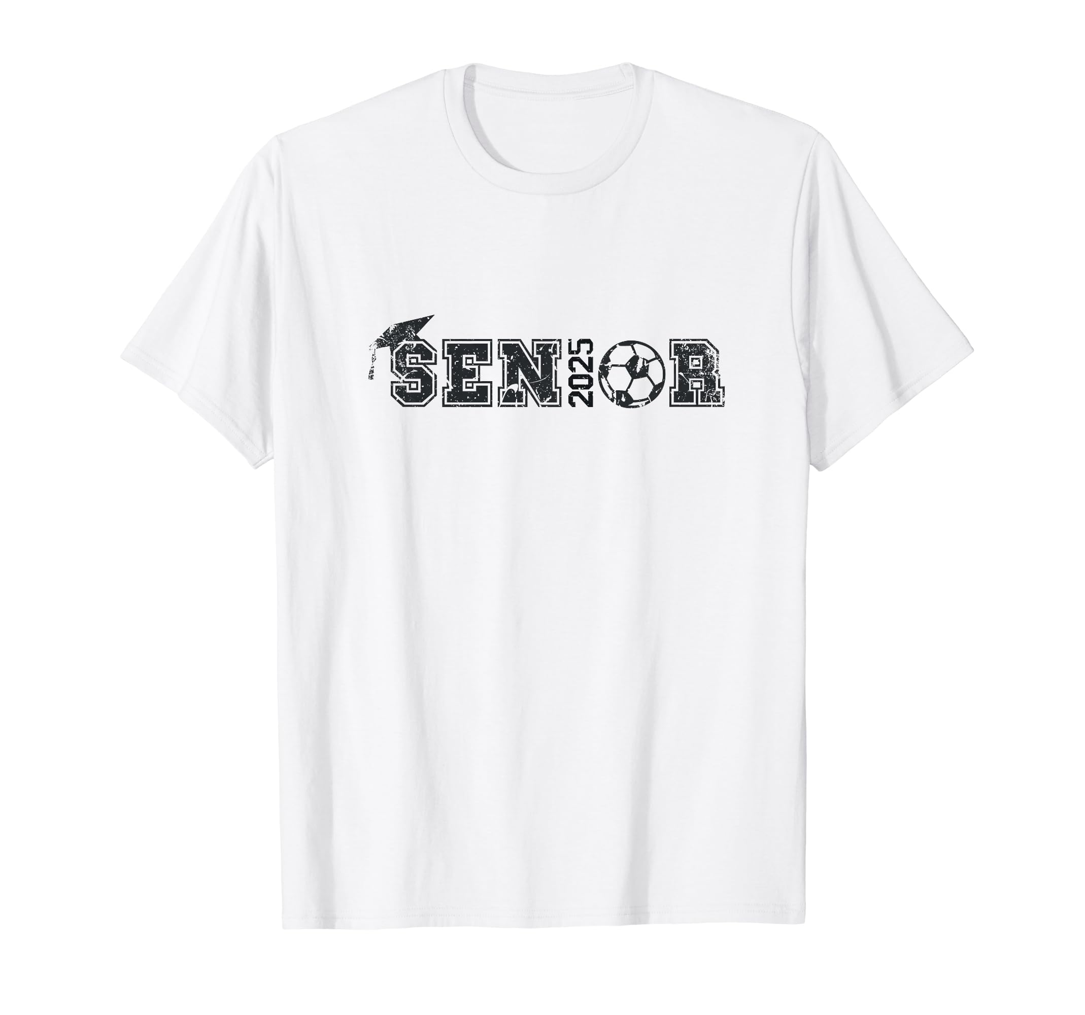 Class 2025 Senior Soccer T-Shirt - Minimalist Print Men Women - T-Shirt, Sweatshirt, Hoodie