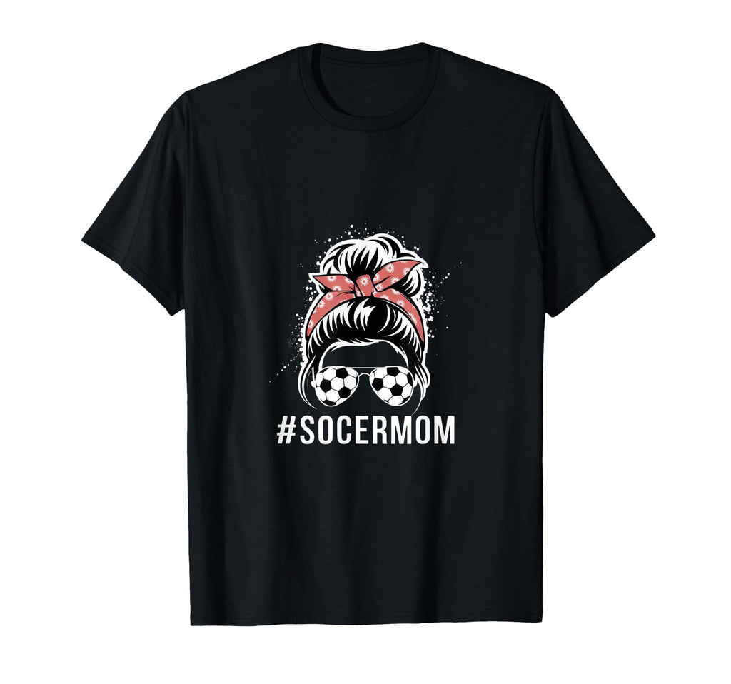 Mom Life Soccer Mom Mothers Day Messy T-Shirt - Minimalist Print Men Women - T-Shirt, Sweatshirt, Hoodie