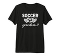Soccer Grandma Leopard Tri Blend T-Shirt - Novelty Apparel Men Women - T-Shirt, Sweatshirt, Hoodie