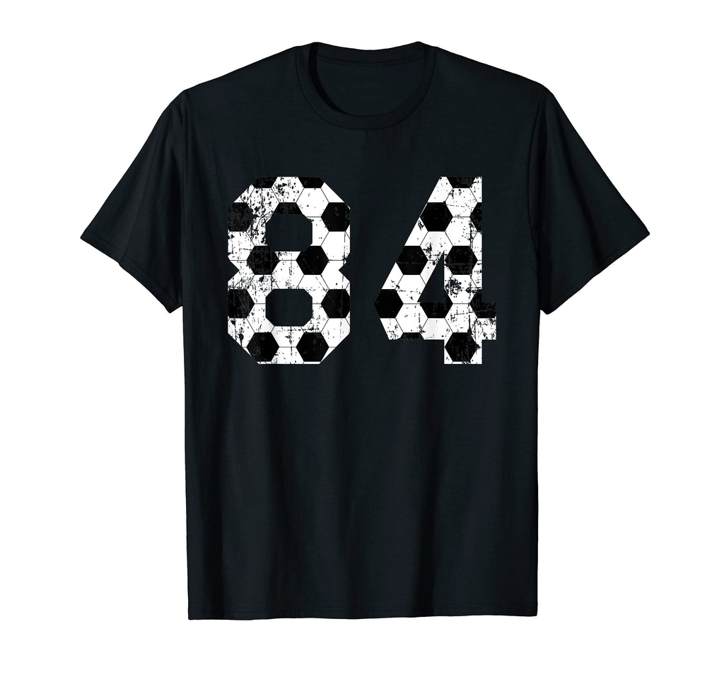 Soccer 84 Jersey Number T-Shirt - Graphic Print for Adults - T-Shirt, Sweatshirt, Hoodie
