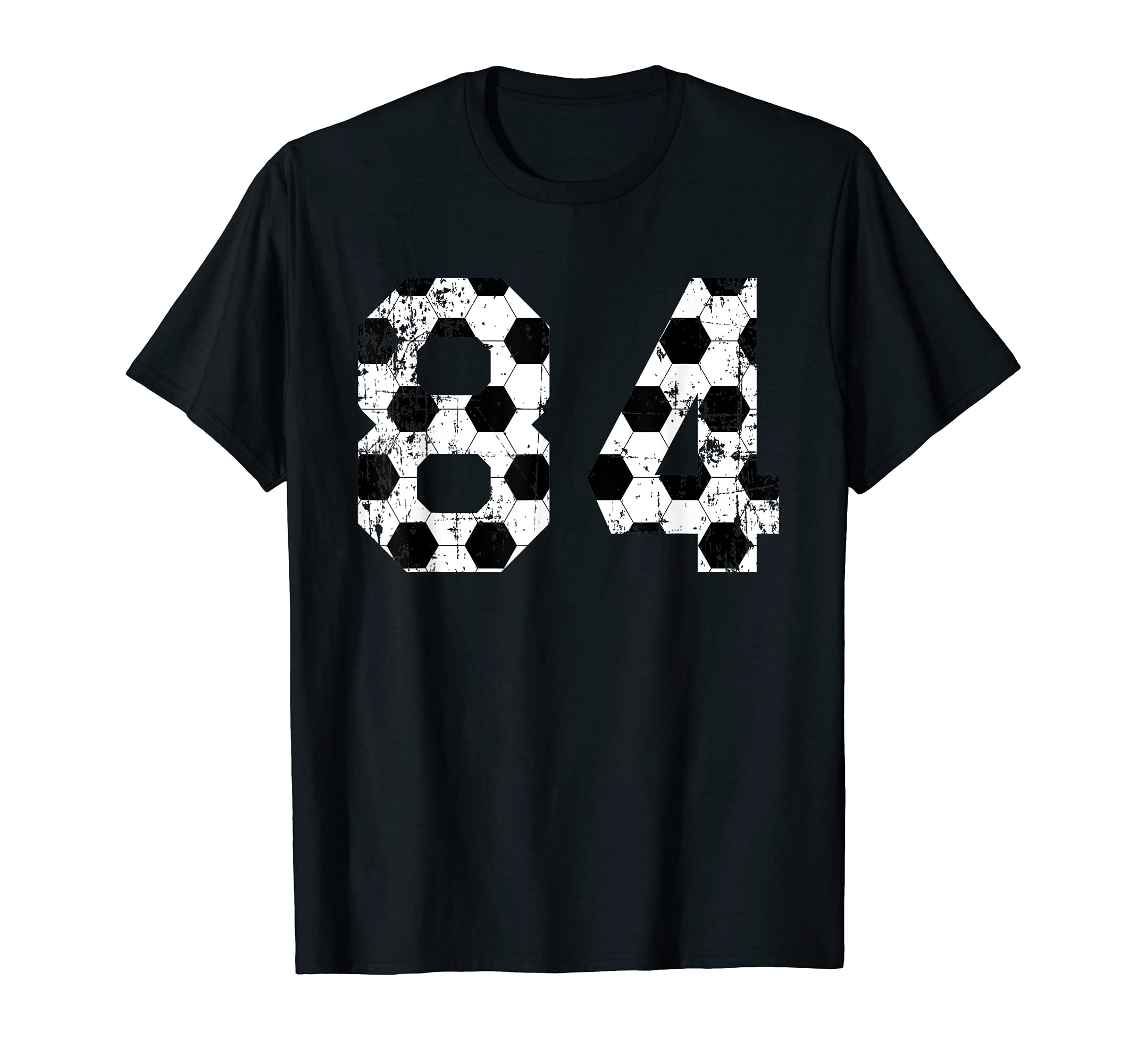 Soccer 84 Jersey Number T-Shirt - Graphic Print for Adults - T-Shirt, Sweatshirt, Hoodie