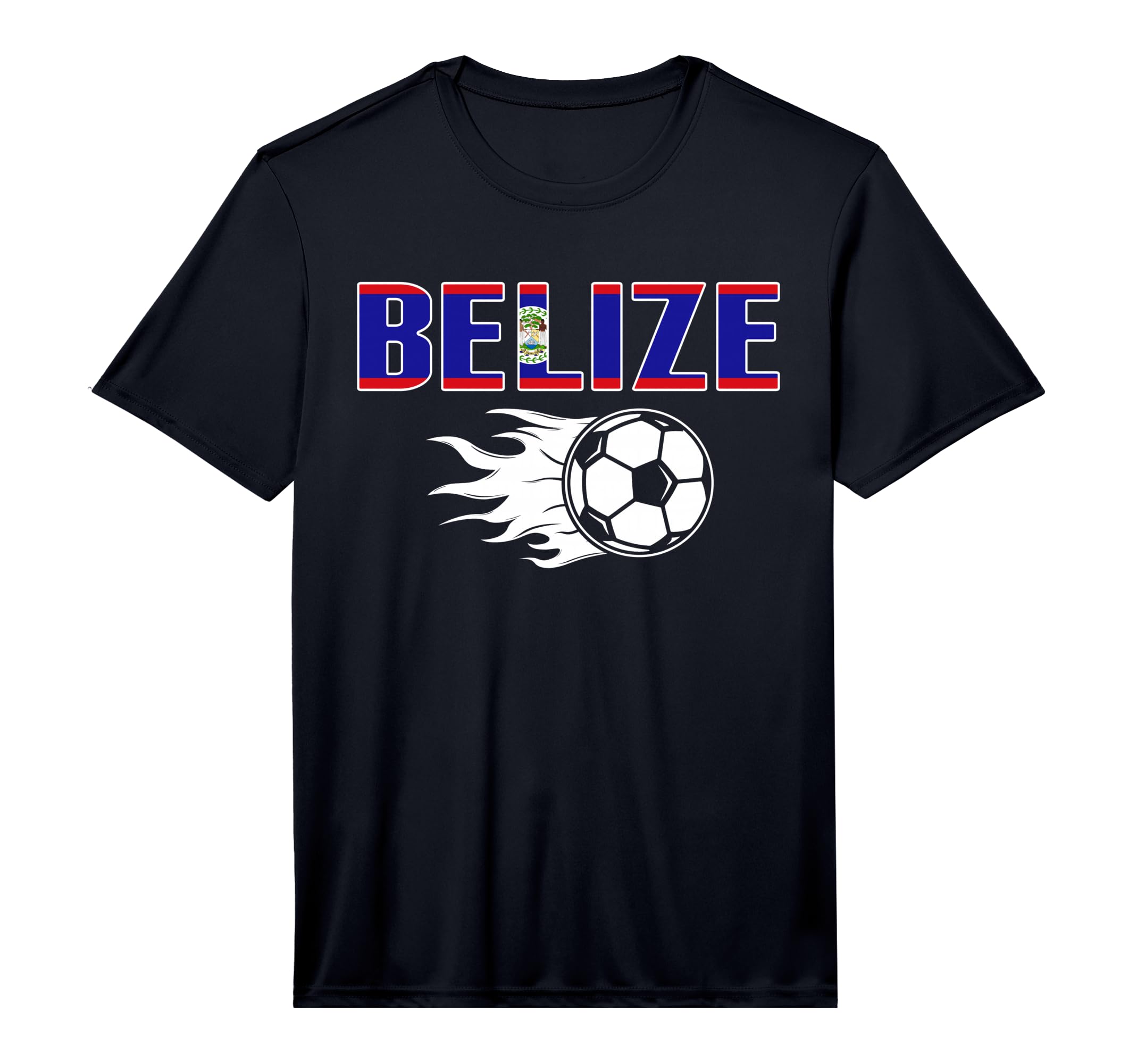 Proud Belize Soccer Fans Jersey T-Shirt - Trendy Graphic Men Women - T-Shirt, Sweatshirt, Hoodie