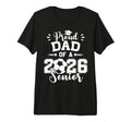 Proud Dad 2026 Senior Soccer Ball T-Shirt - Graphic Print Unisex - T-Shirt, Sweatshirt, Hoodie