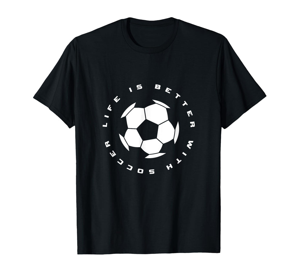 Soccer Soccer Players Or Fans T-Shirt - Trendy Graphic for Adults - T-Shirt, Sweatshirt, Hoodie