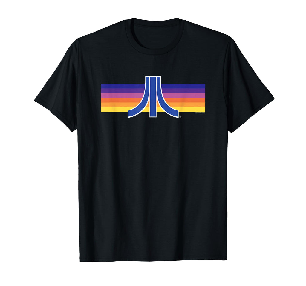 Atari Sunset Gaming Logo T-Shirt - Aesthetic Graphic Unisex - T-Shirt, Sweatshirt, Hoodie