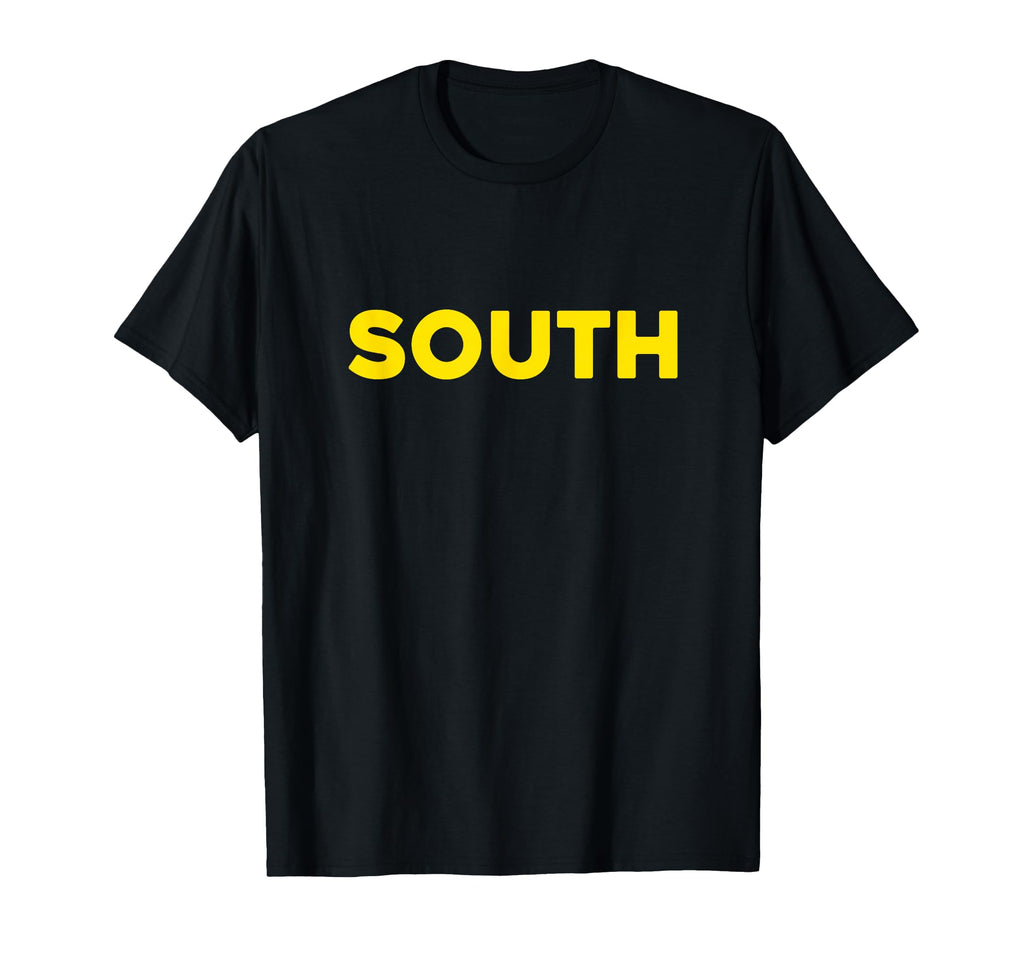 Yellow South Team Colors Spirit Sports T-Shirt - Unique Graphic Unisex - T-Shirt, Sweatshirt, Hoodie