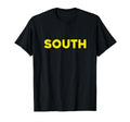 Yellow South Team Colors Spirit Sports T-Shirt - Unique Graphic Unisex - T-Shirt, Sweatshirt, Hoodie
