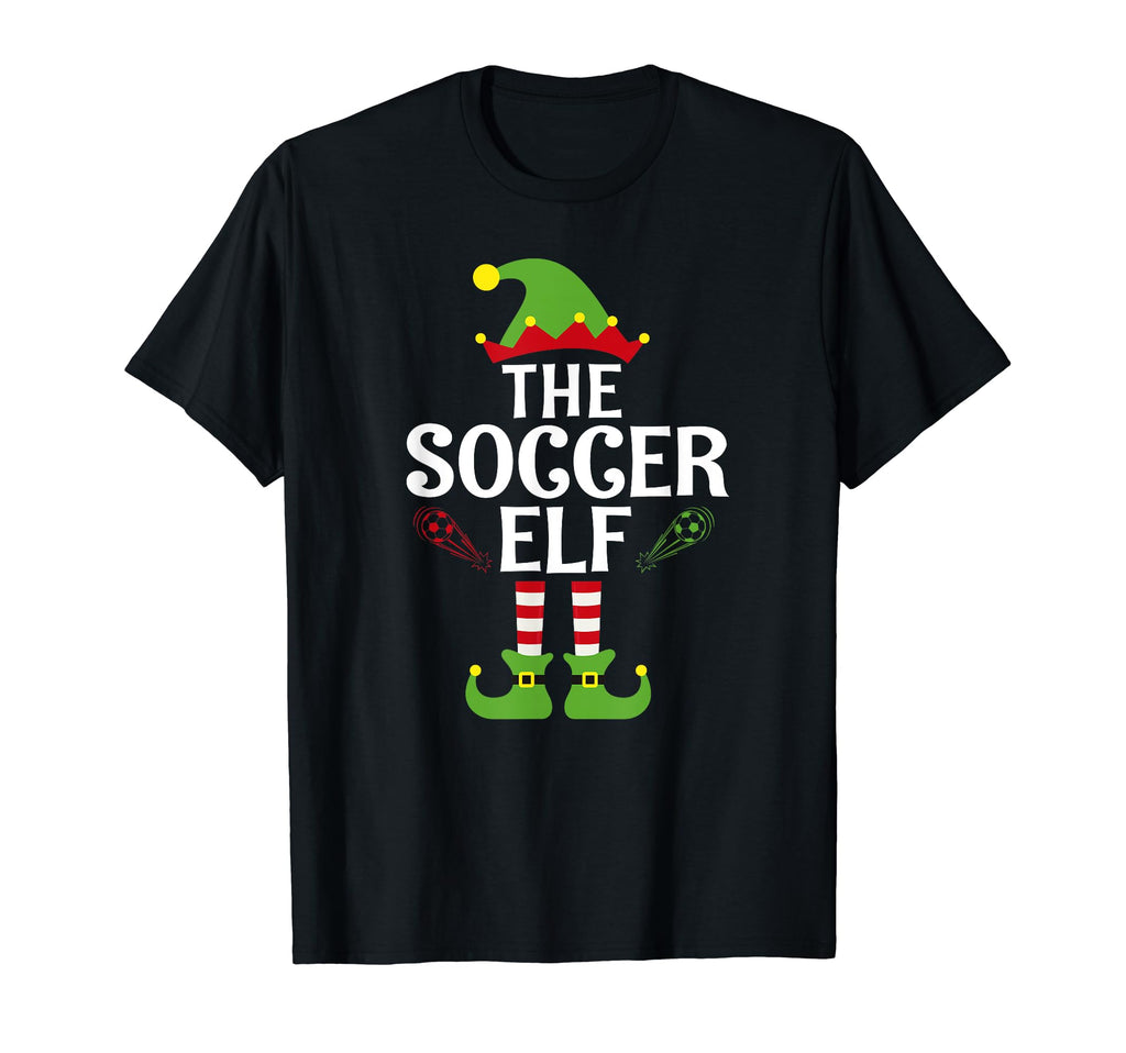 Soccer Elf Family Matching Group T-Shirt - Novelty Apparel Unisex - T-Shirt, Sweatshirt, Hoodie