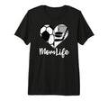 Mom Life Funny Soccer Hockey Mom Tri T-Shirt - Fun Novelty Design Unisex - T-Shirt, Sweatshirt, Hoodie
