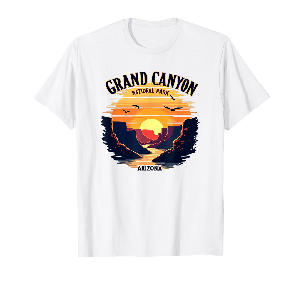 Grand Canyon National Park Scene T-Shirt - Trendy Graphic for Adults - T-Shirt, Sweatshirt, Hoodie