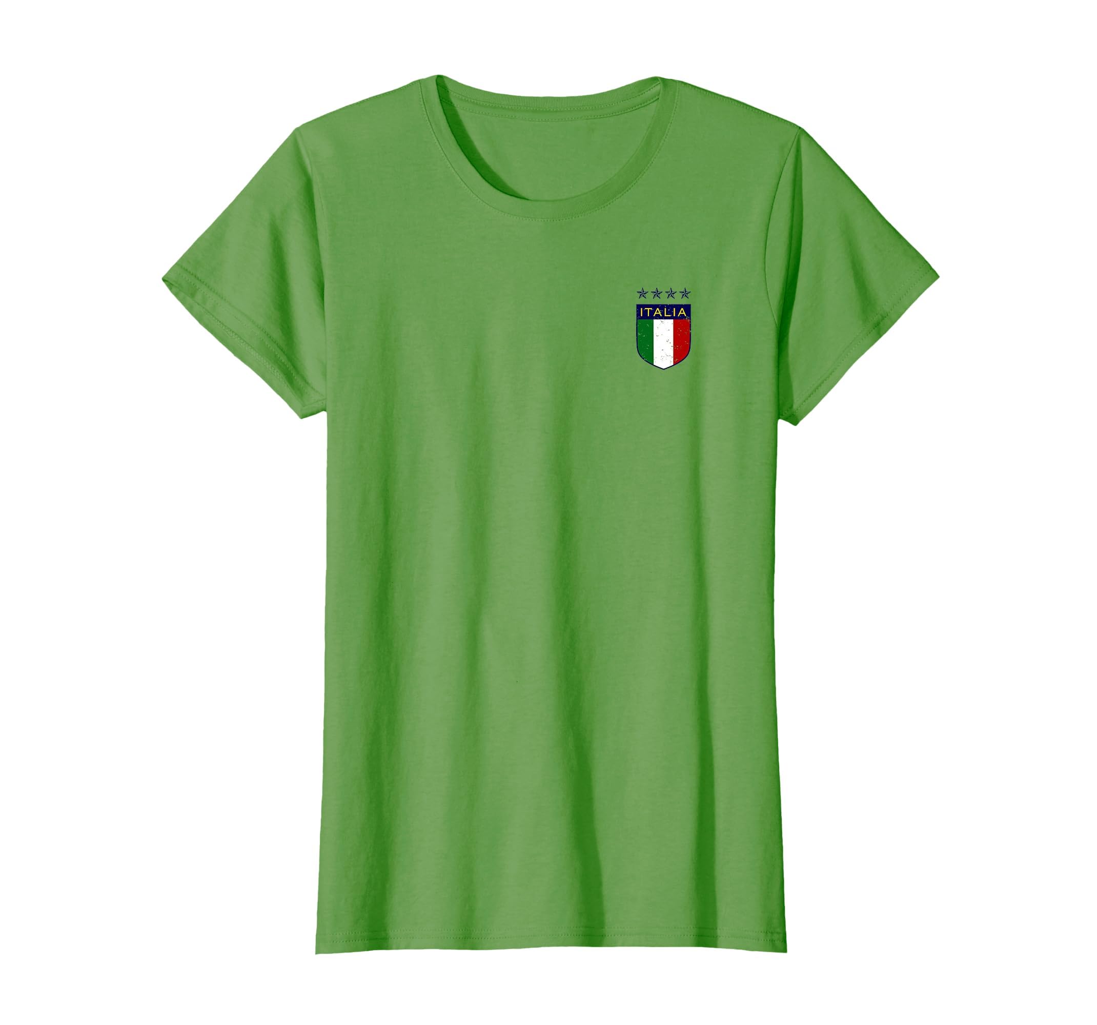 Italia Soccer Double Sided T-Shirt - Novelty Apparel for Adults - T-Shirt, Sweatshirt, Hoodie