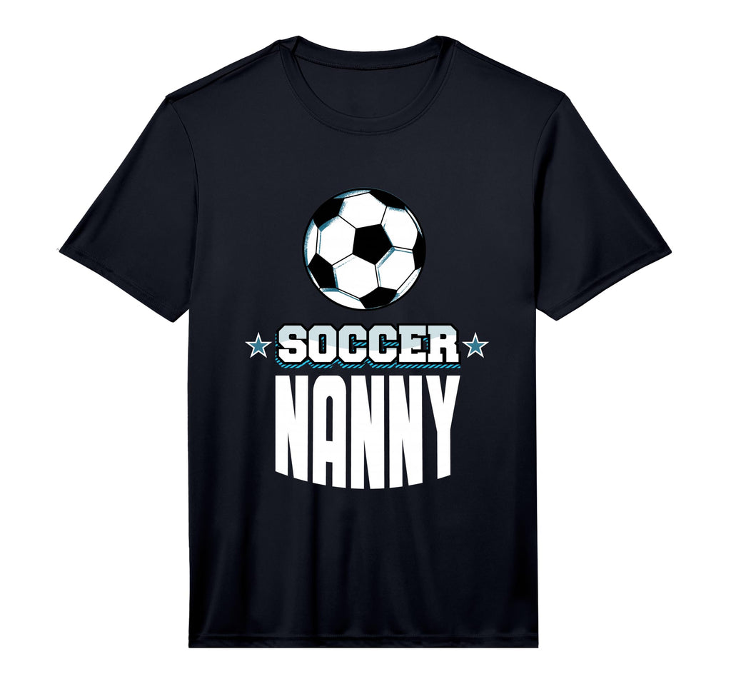 Mens Soccer Nanny Sports Mom Games T-Shirt - Casual Everyday Wear Unisex - T-Shirt, Sweatshirt, Hoodie