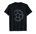 Minimalist Soccer Ball Football Goal T-Shirt - Trendy Graphic for Adults - T-Shirt, Sweatshirt, Hoodie