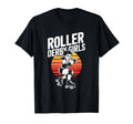 Roller Derby Roller Skate Sunset Art T-Shirt - Unique Graphic Men Women - T-Shirt, Sweatshirt, Hoodie