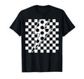 Lightning Bolt Checkered Aesthetic T-Shirt - Custom Art Print Unisex - T-Shirt, Sweatshirt, Hoodie